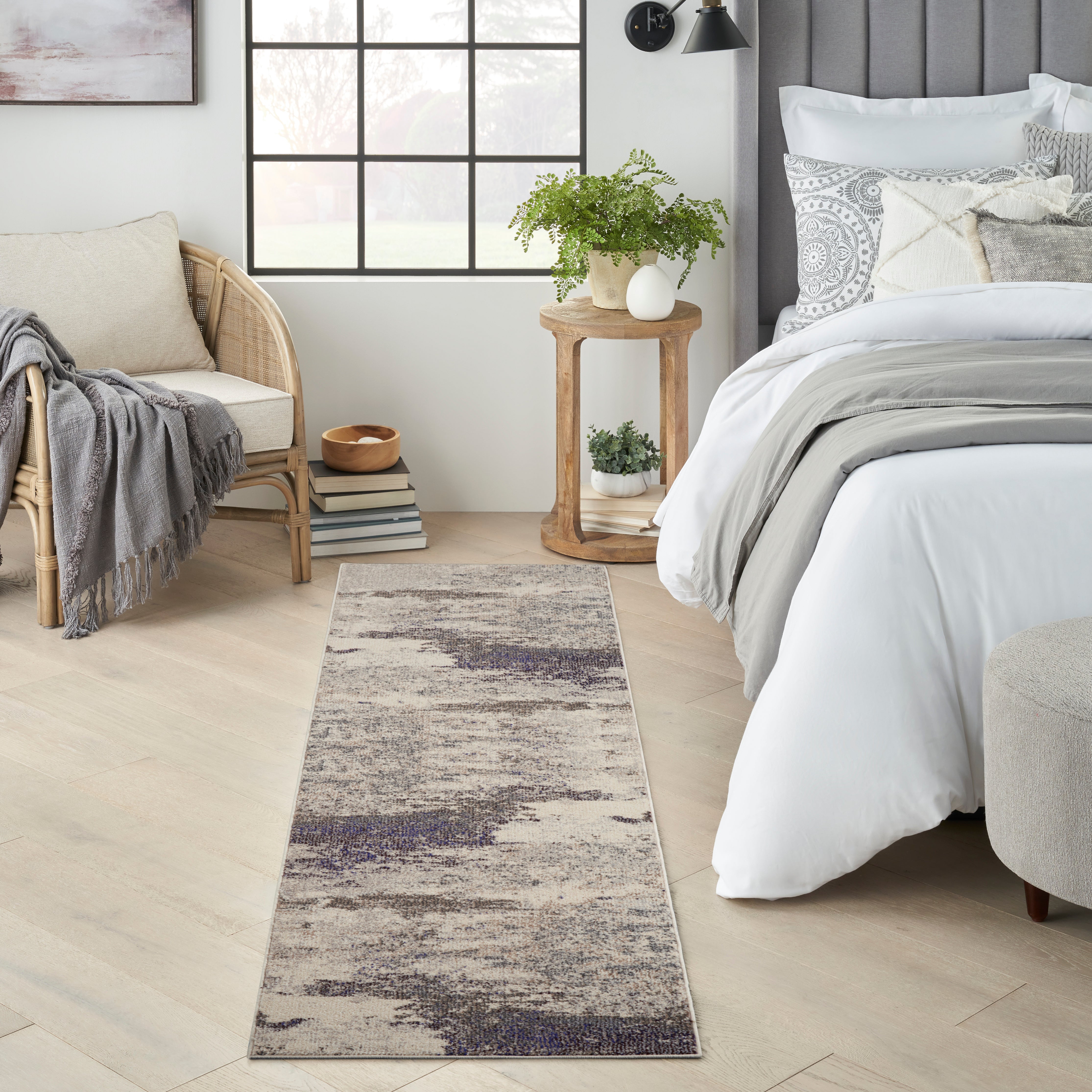 Nourison Celestial CES02 Ivory Grey Rug